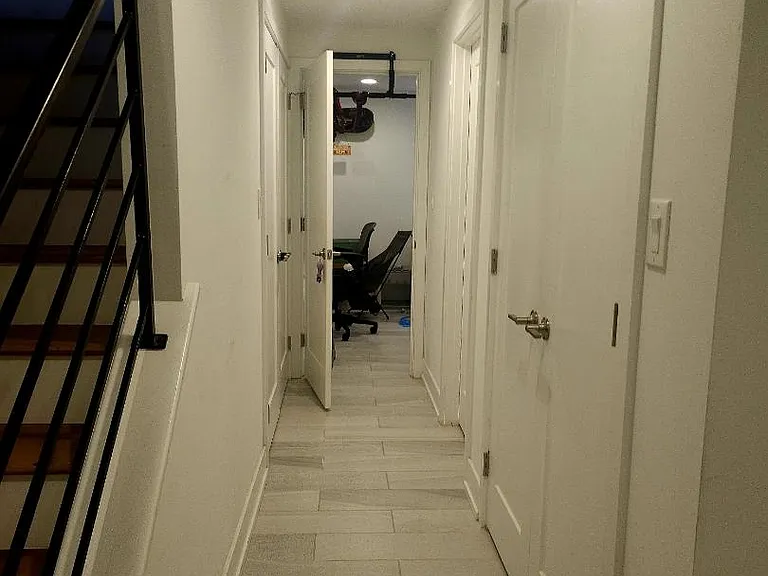 Basement hallway