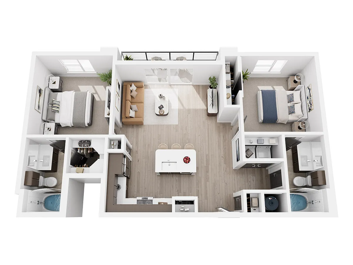 Floor plan B2