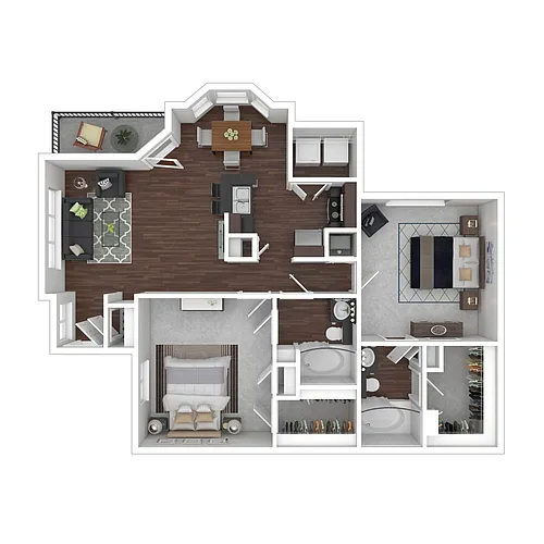 Floor plan B3