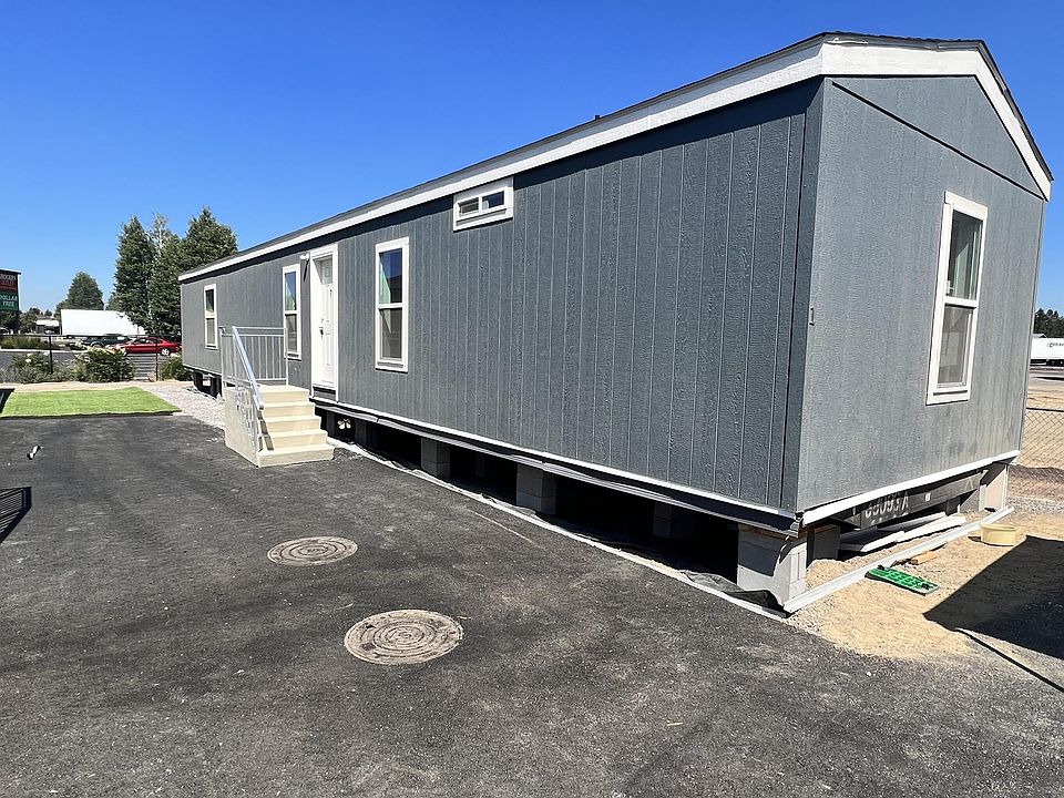 Example of outside of units during construction.