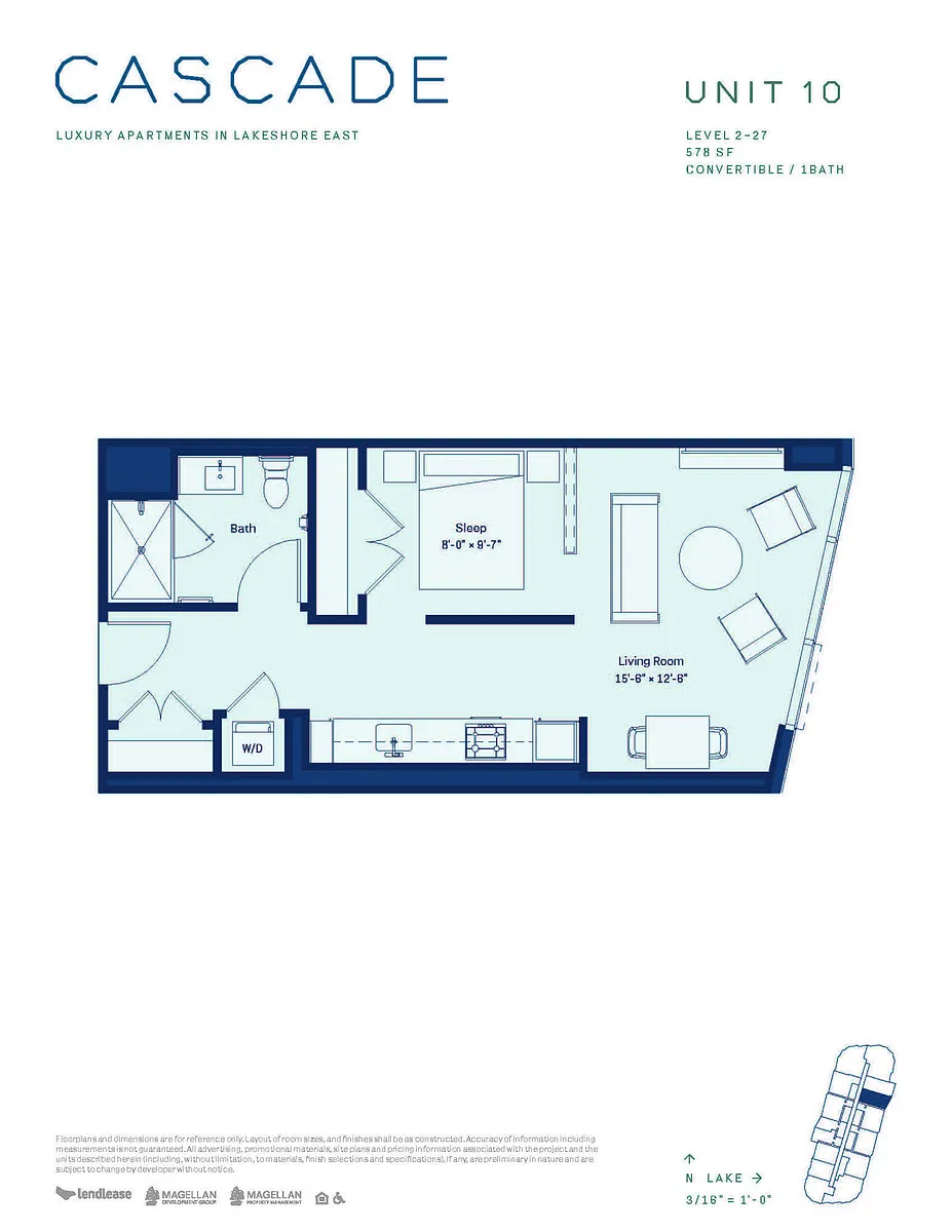 Floor plan cacon10a