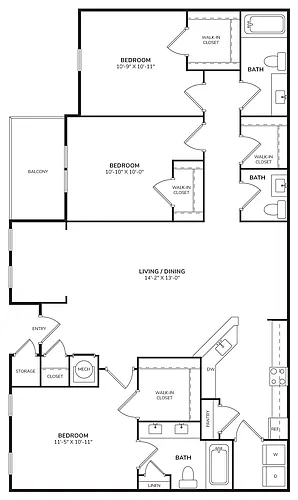 Floor plan C2