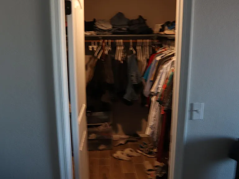 Primary bedroom closet