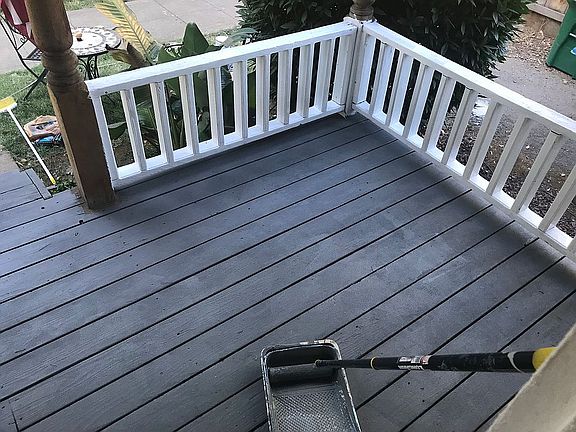 New Deck Paint