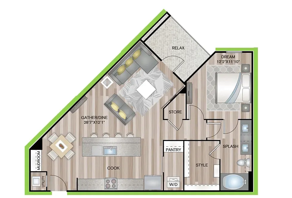 Floor plan A4P8