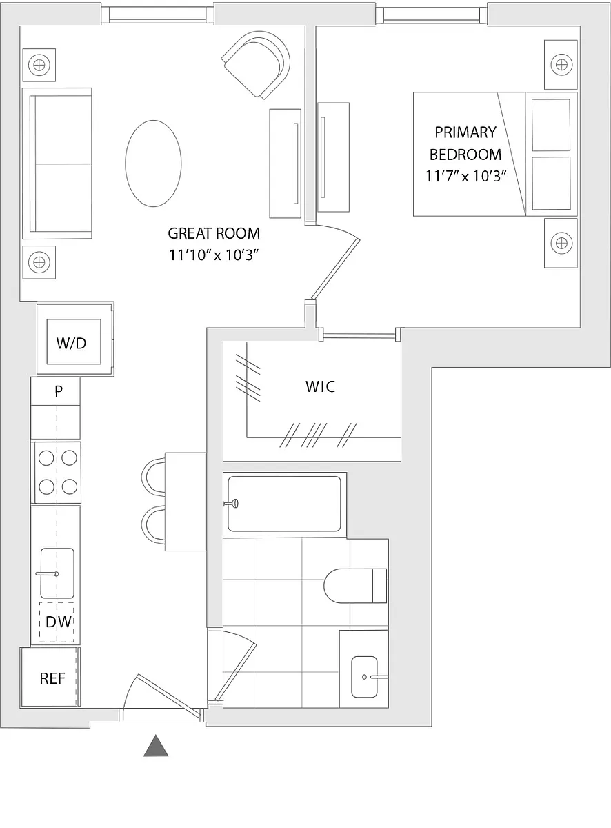 Floor plan JR 1 F