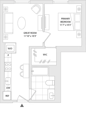 Floor plan JR 1 F