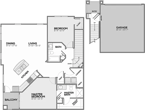 Floor plan Elbrus
