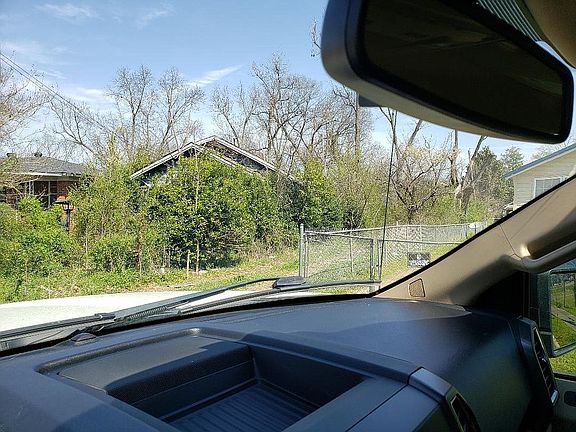 Overgrown front yard