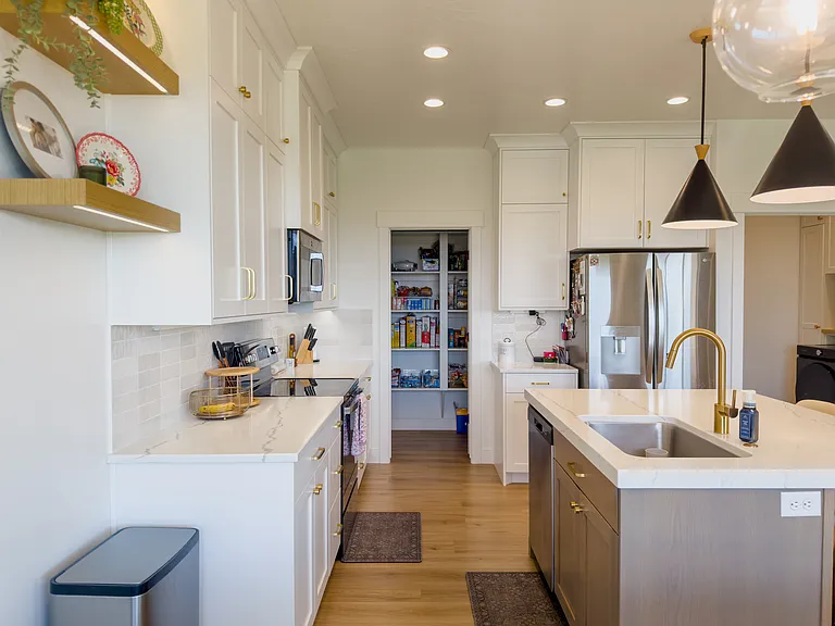 Kitchen and pantry