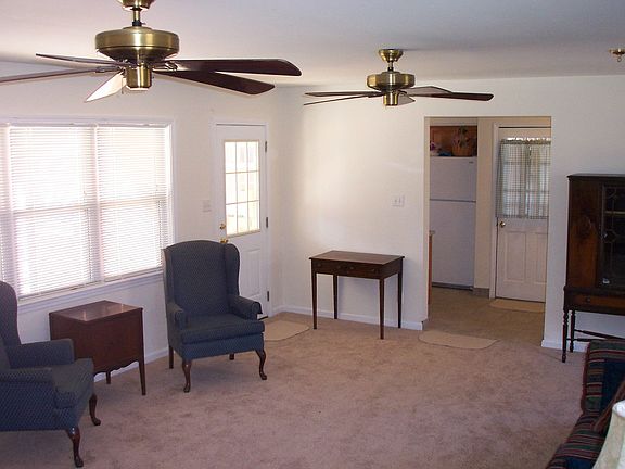 Taken from stairs leading to master retreat looking back; kit through doorway
