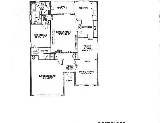 1st Floor Plan