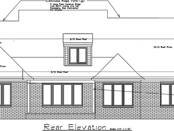 Rear Elevation