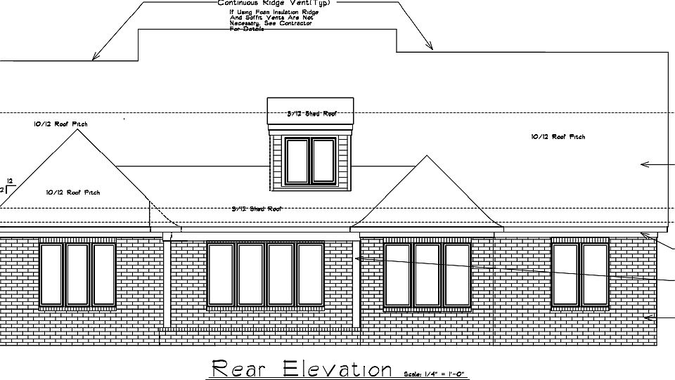 Rear Elevation