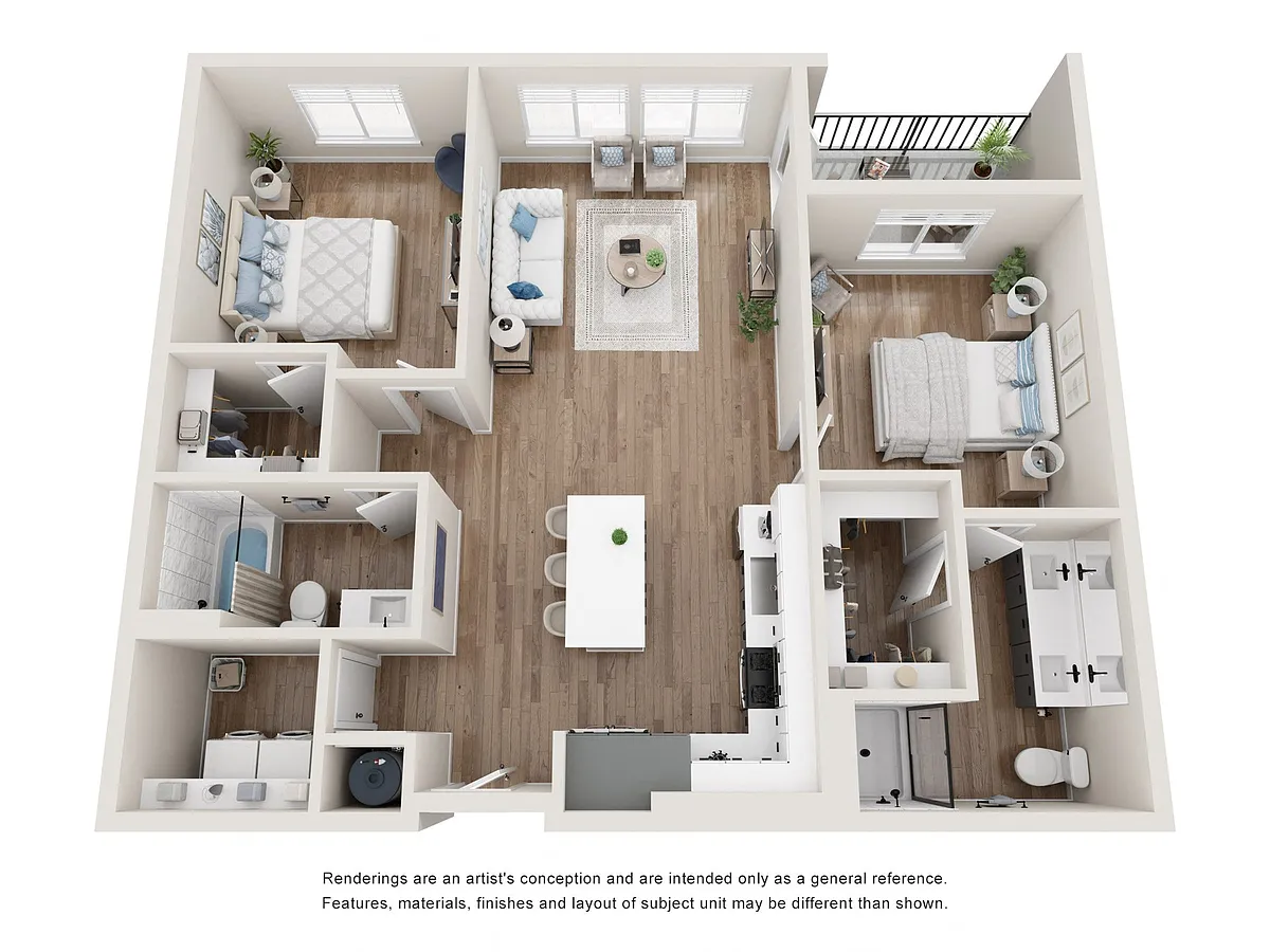Floor plan B1