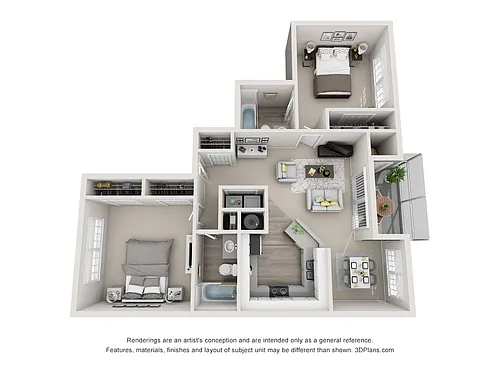 Floor plan B2AR