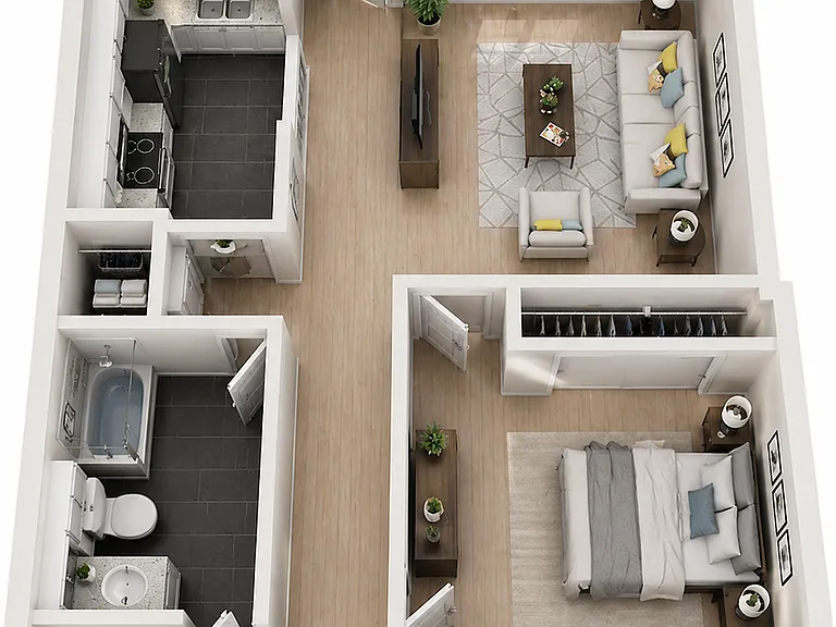 Flats at Greentree — Photo 19