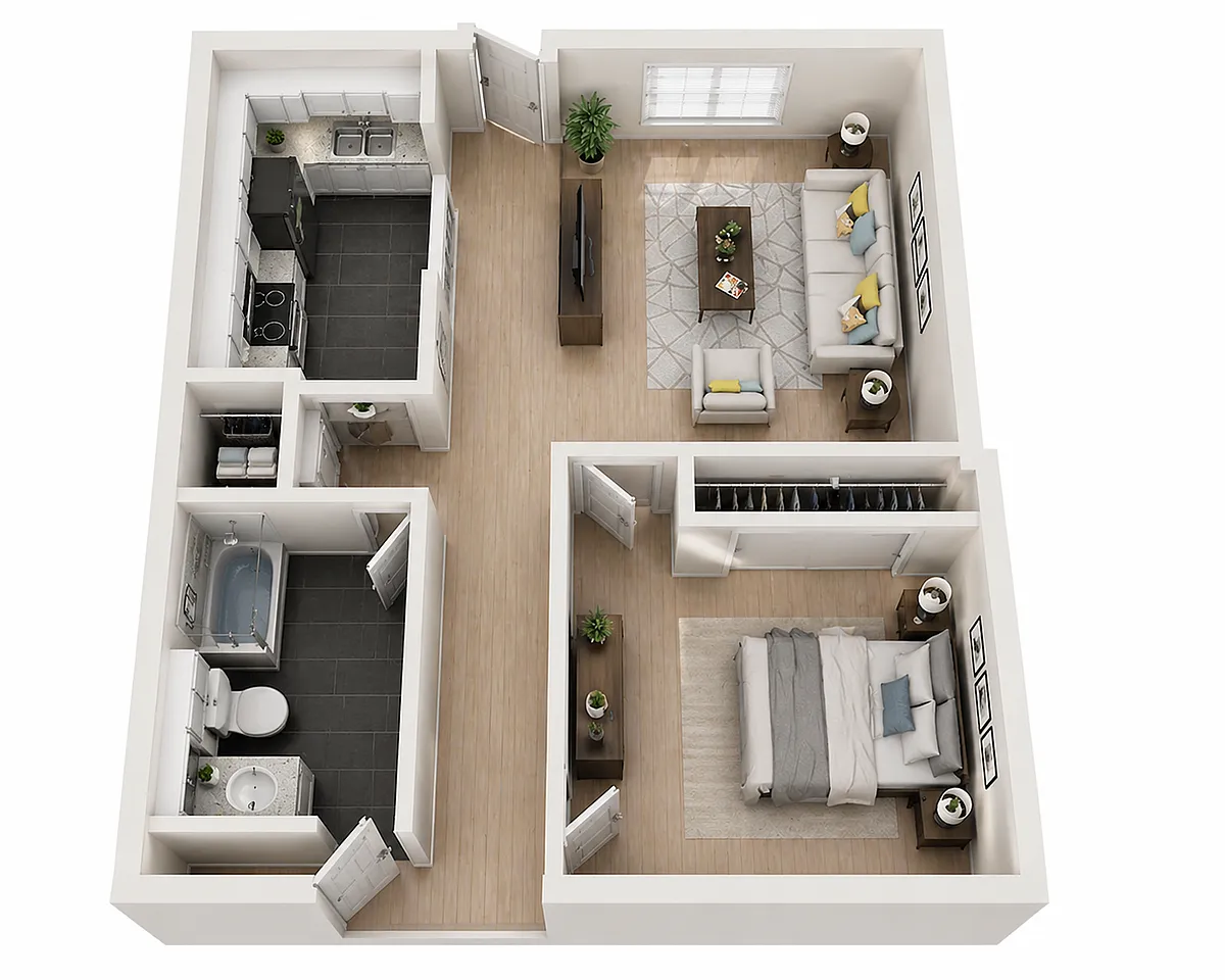 Floor plan B1