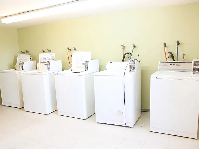 Shared laundry located next door
