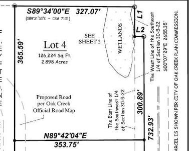 Lt4 S JUDITH PLACE, Oak Creek, WI, 53154