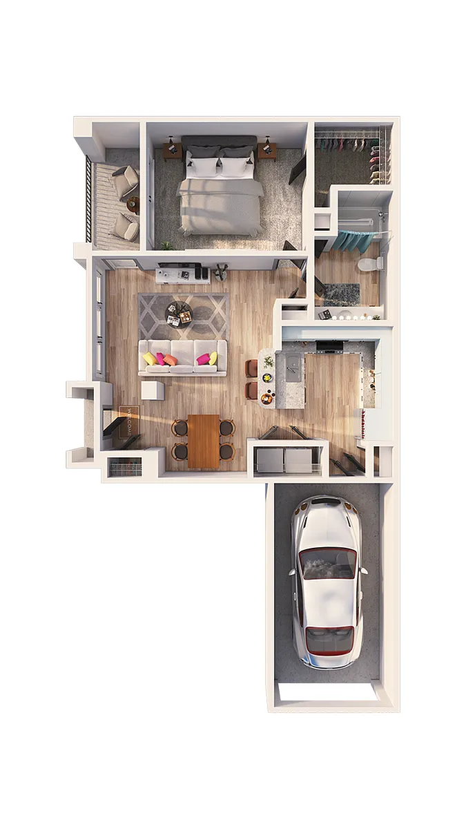 Floor plan A1D