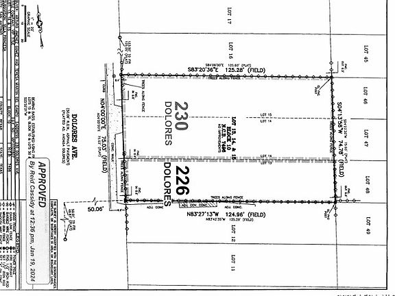 5th image of 230 & 226 Dolores Ave LOT 13-15