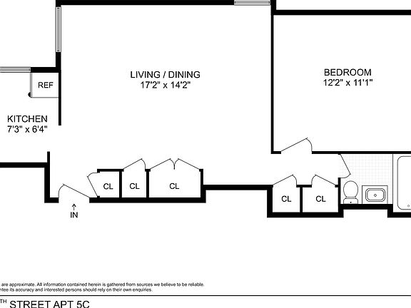 2nd image of 12 W 9th St APT 5C