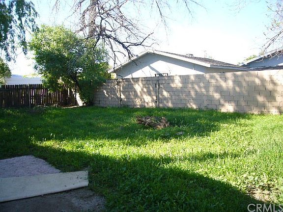 Large back yard
