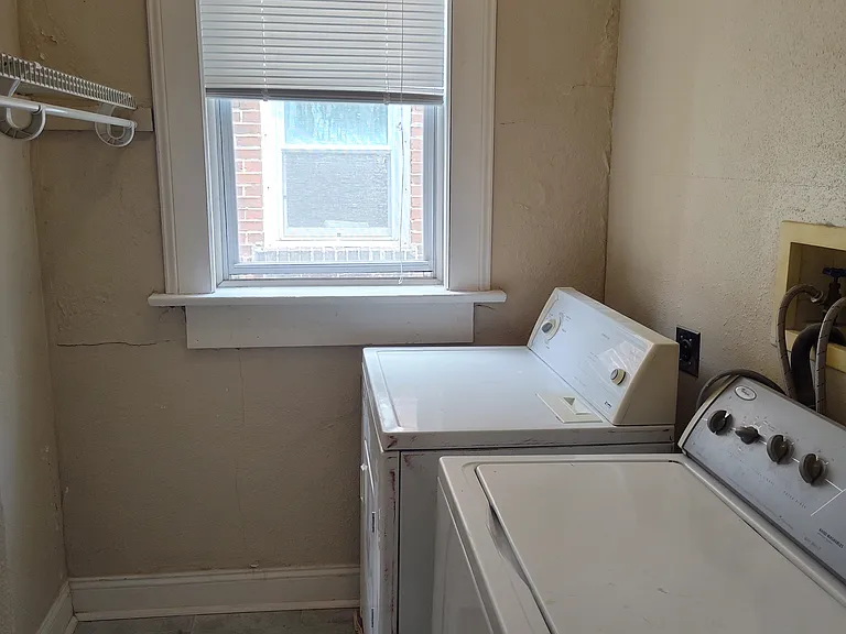 Laundry room in unit