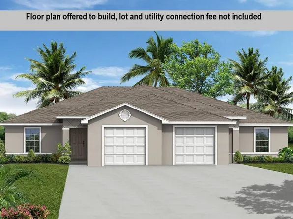 Millstone Plan ON YOUR LOT Plan, Palm Coast BUILD ON YOUR LOT