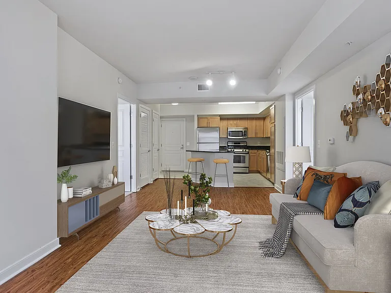 Living Room and Kitchen