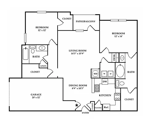 Floor plan The Trace