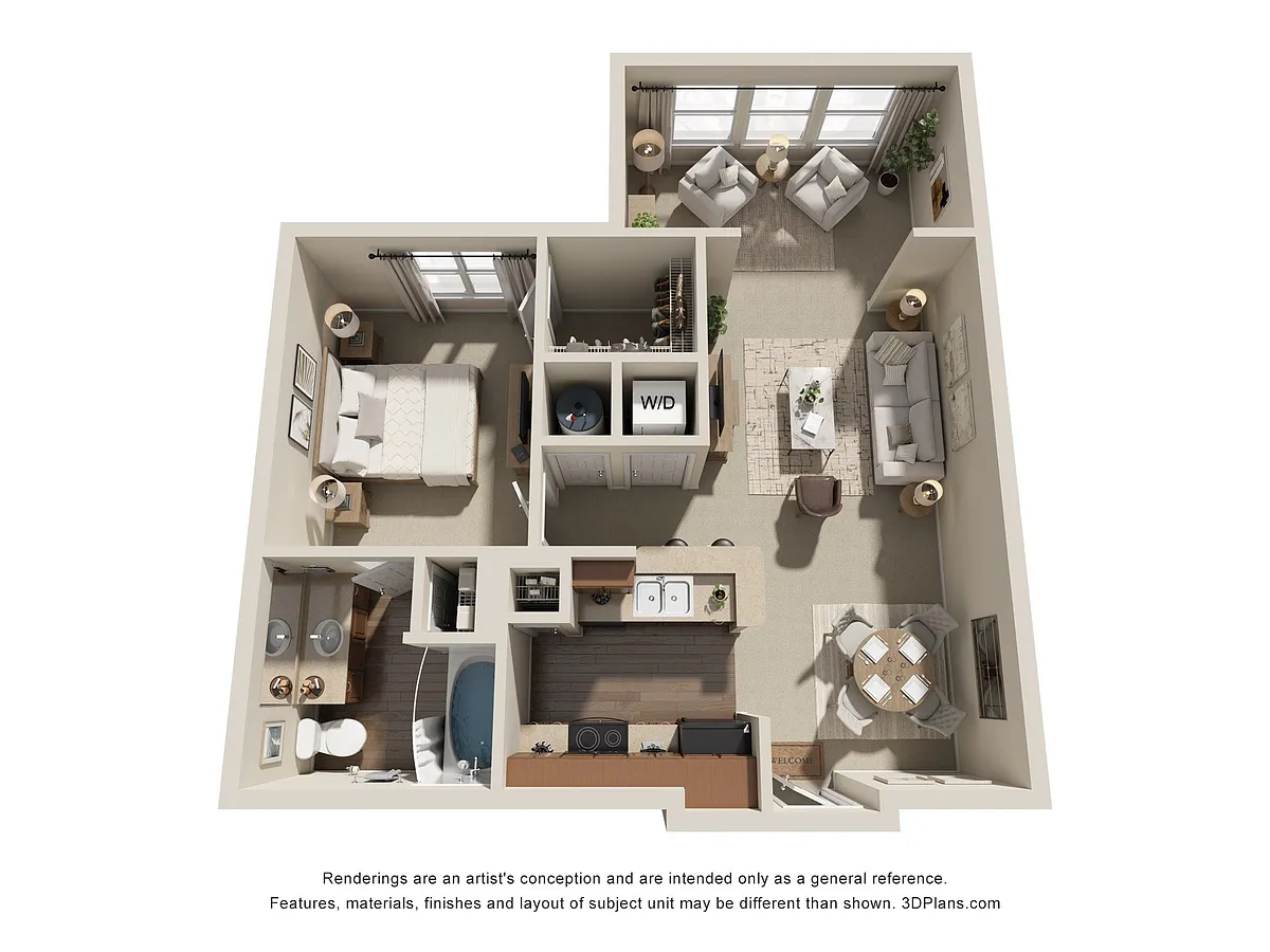 Floor plan A1S