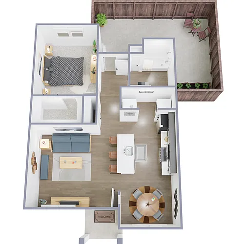 Floor plan A1 A