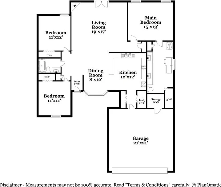 3 bed, 2.0 bath, 1571 sqft, $1,915 — Photo 2