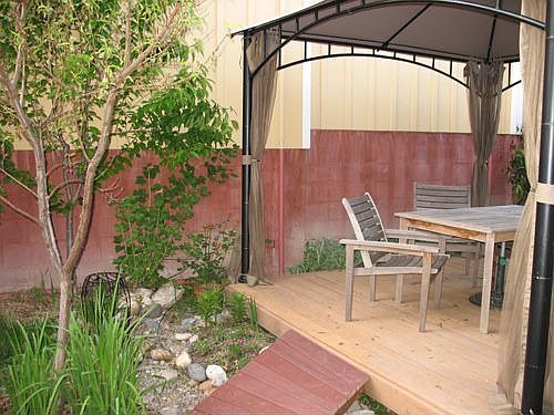 Backyard & gazebo