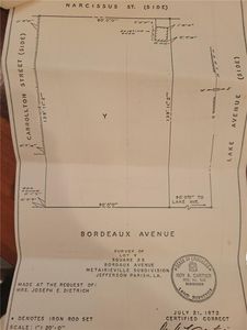 Bordeaux St, Metairie, LA, 70005