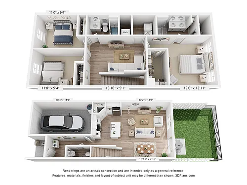 Floor plan Tidewater