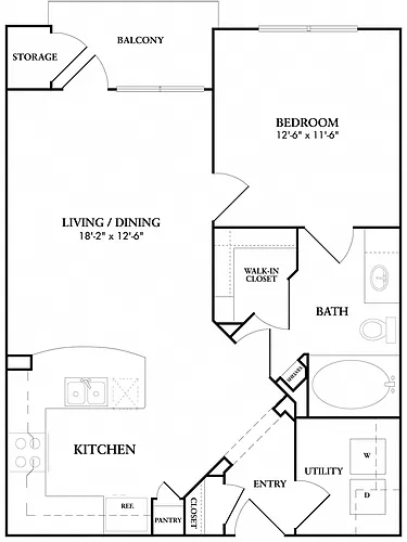 Floor plan A2 Huntley