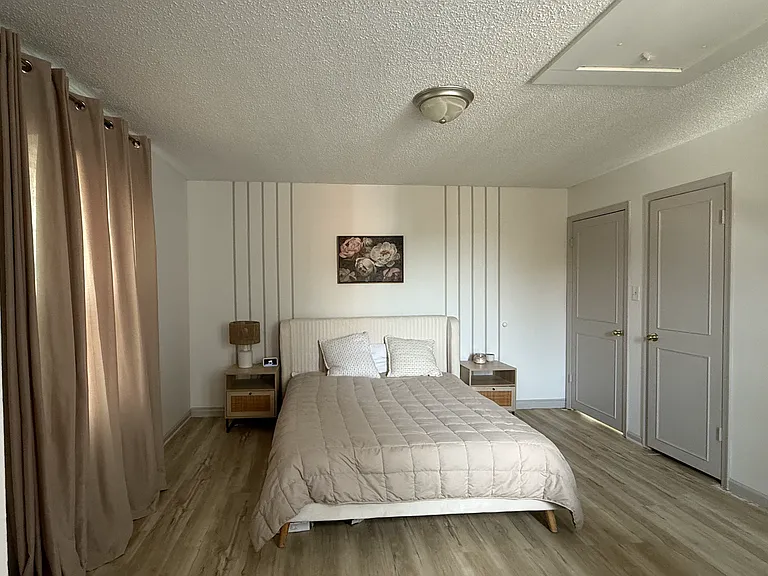 Second-floor master bedroom
