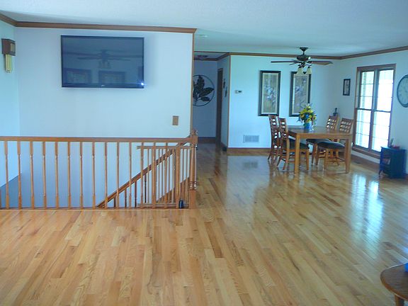 LR/DR Stairway to Basement