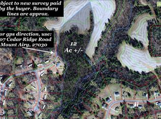 Cedar Ridge Rd, Mount Airy, NC 27030