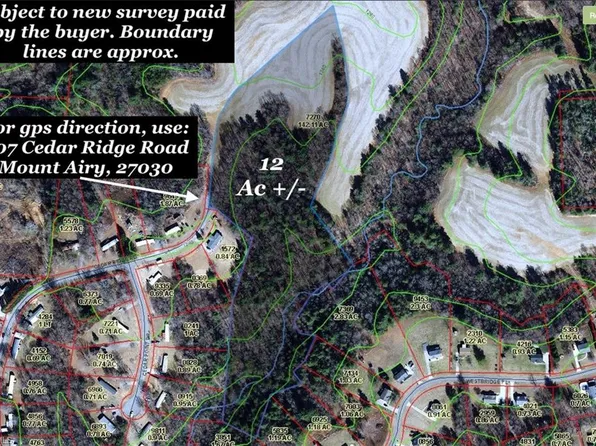 Cedar Ridge Rd, Mount Airy, NC 27030