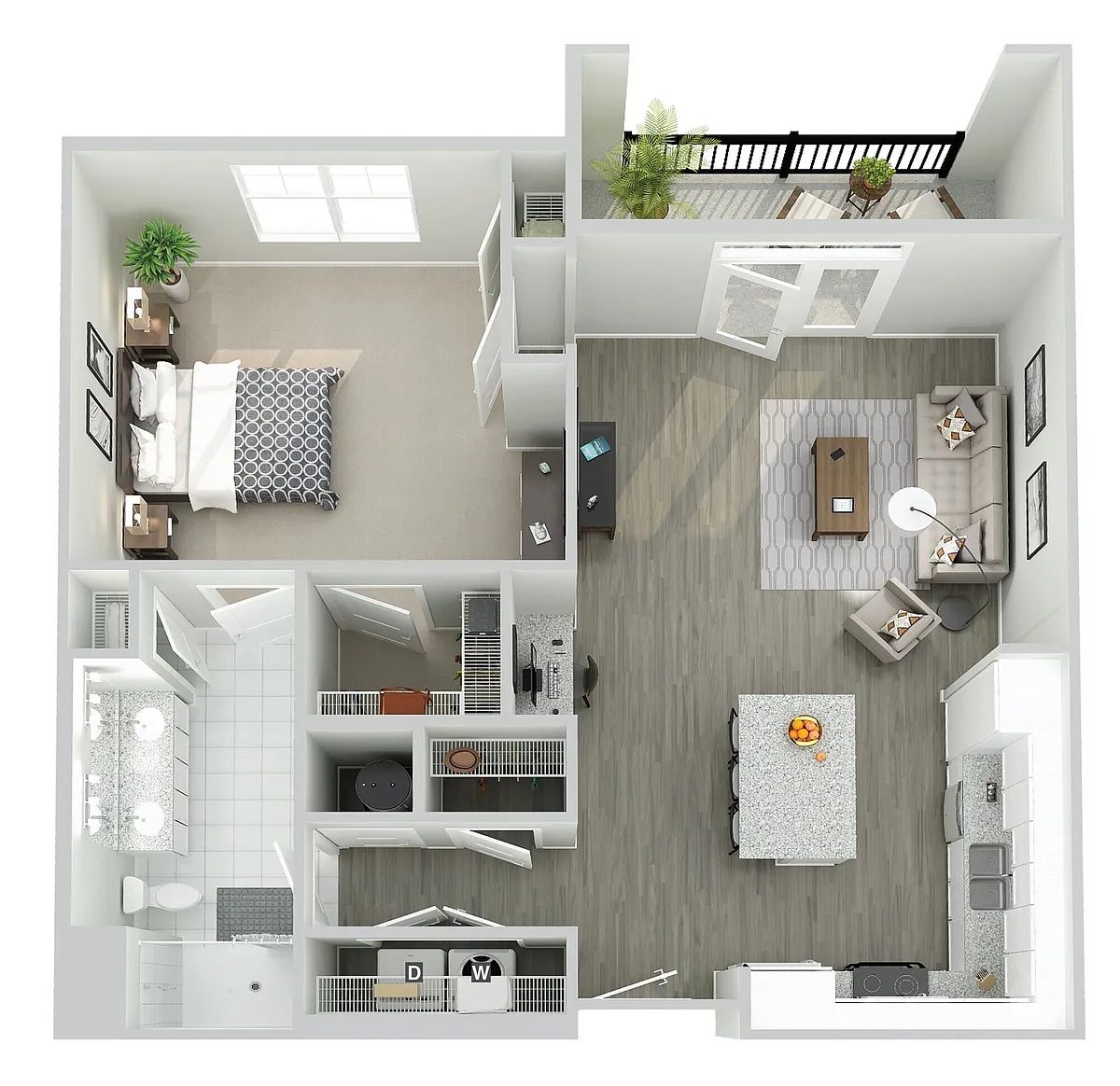 Floor plan A1J