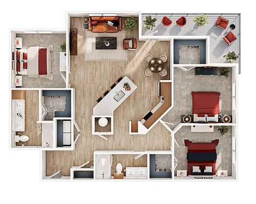 Floor plan C1-1