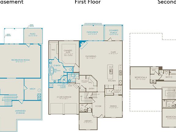 Home Design Layout with Structural Options