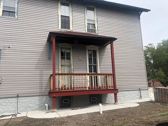 South side of the house