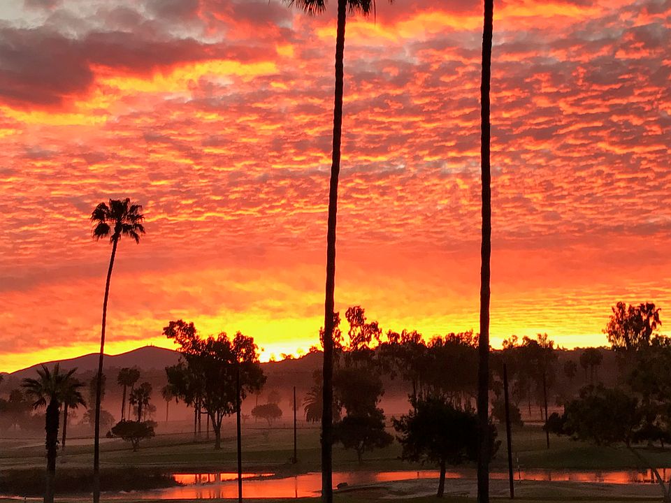 Sunset View from Patio