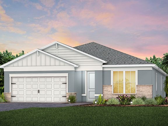 Exterior CO2 with stone detail