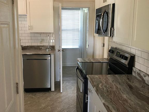 Entrance to kitchen from front hallway.  